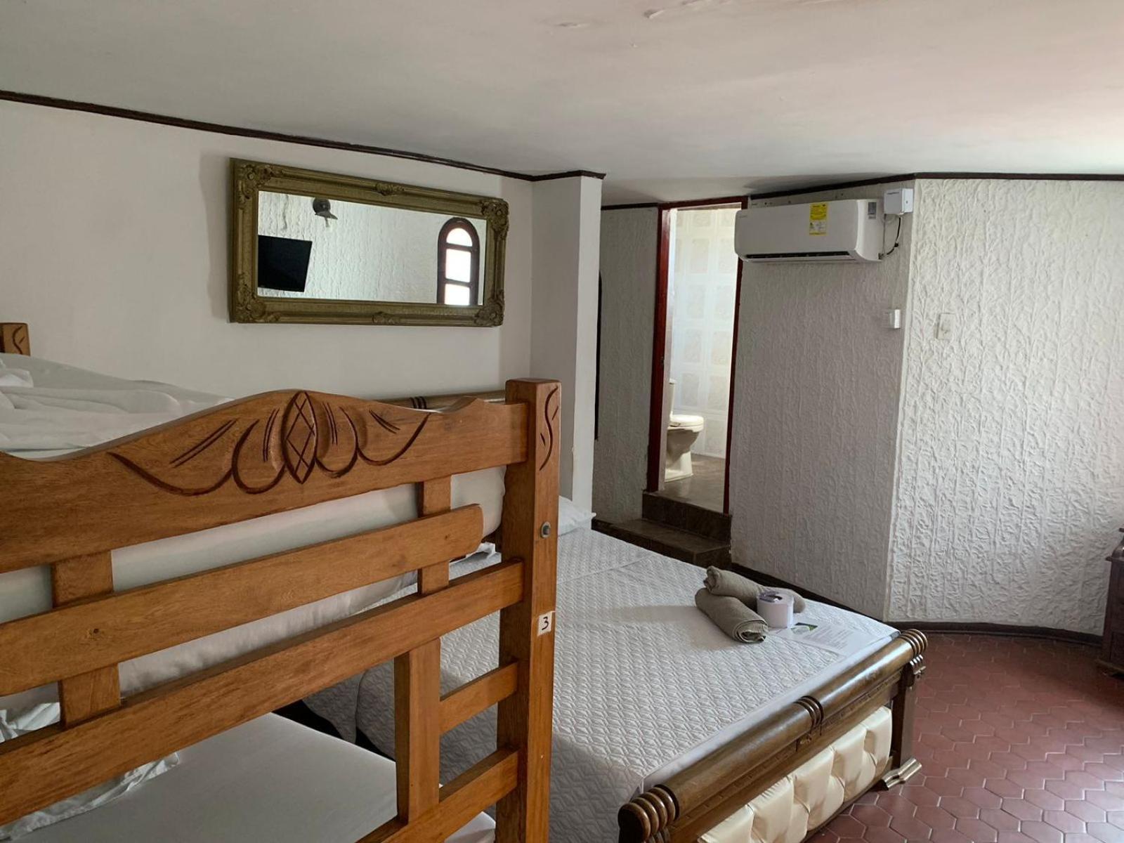 The Chill In Mansion Hostel Santa Marta Rum bild